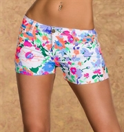 Sommer hotpants m. Orange (M,L,XL)